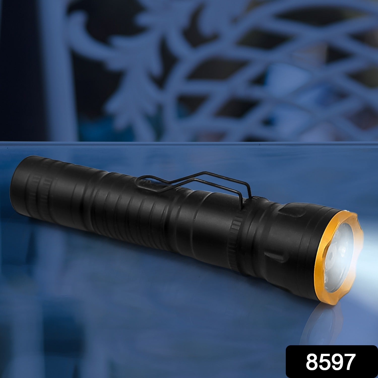 2in1 5 LED With 1 Laser Light Portable Mini Torch / Flashlight LED Powerful High Lumens Pen Light with Clip, Portable Pocket Compact Torch for Emergency A Battery operated (1 Pc / Battery not included) 2in1 5 LED With 1 Laser Light Portable Mini Torch / Flashlight LED Powerful High Lumens Pen Light with Clip, Portable Pocket Compact Torch for Emergency A Battery operated (1 Pc / Battery not included)